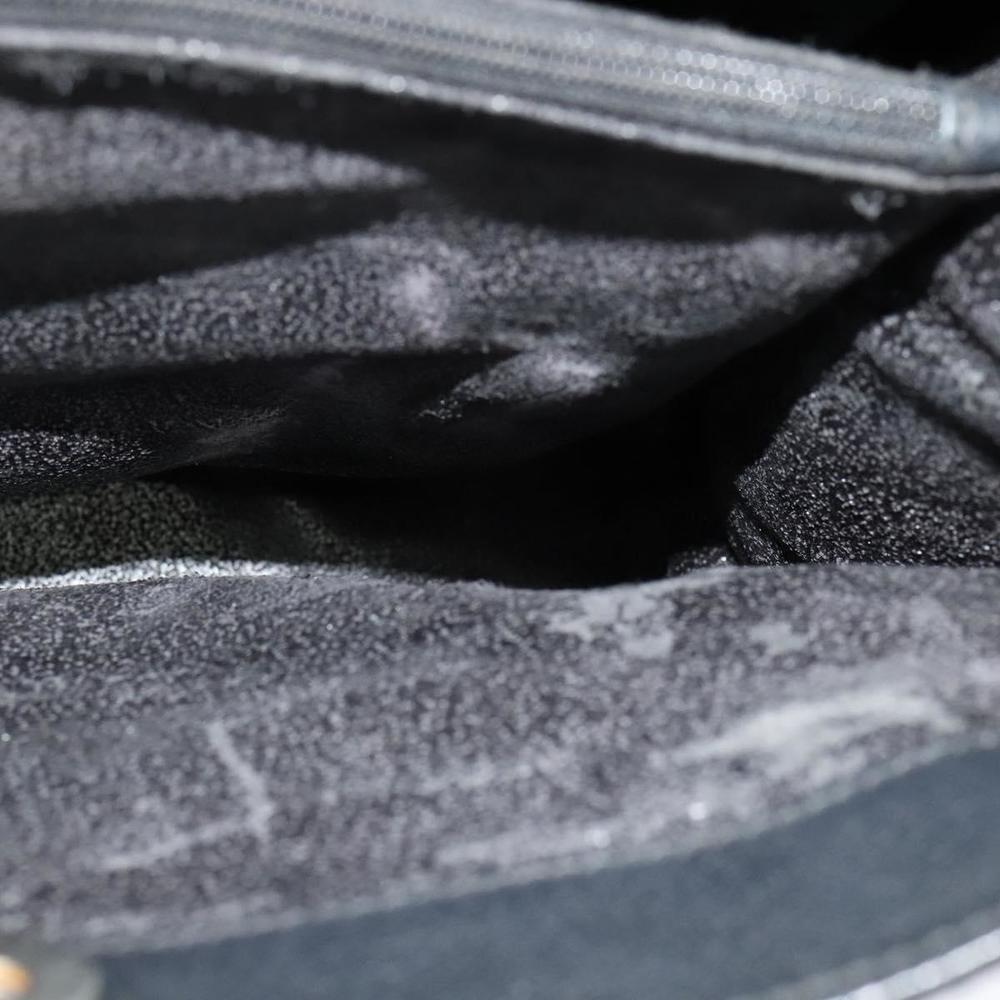 GUCCI Bamboo Hand Bag Suede Black Gold 002 1186 0260 Auth ep8145 - Picture 16 of 16